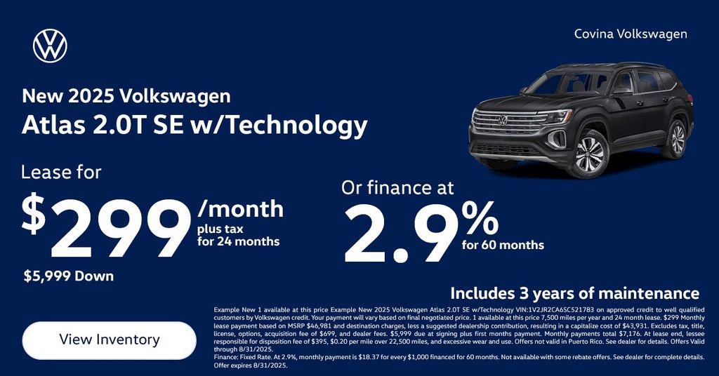 New 2026 Volkswagen Atlas SE image 4