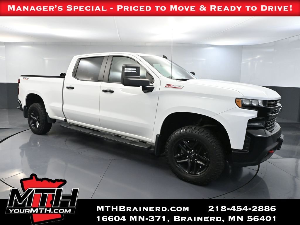 Used 2021 Chevrolet Silverado 1500 LT Trail Boss w/ Bed Protection Package image 1