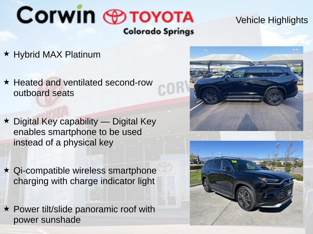 Used 2026 Toyota Grand Highlander AWD Hybrid image 14