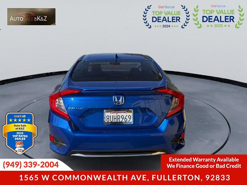 Used 2020 Honda Civic EX-L image 3