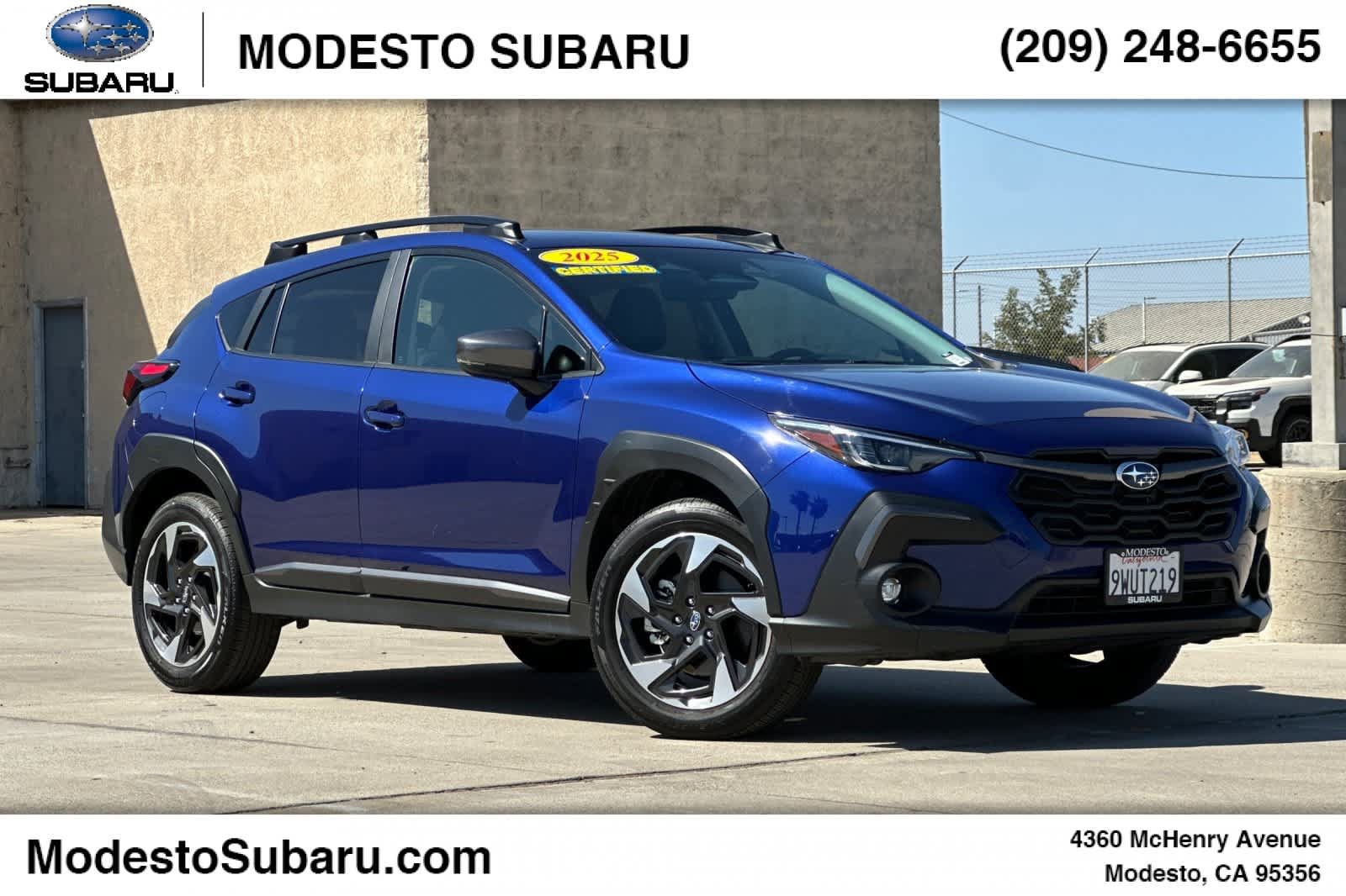 Certified 2025 Subaru Crosstrek 2.5i Limited w/ Popular Package #3A AWD/4WD image 1