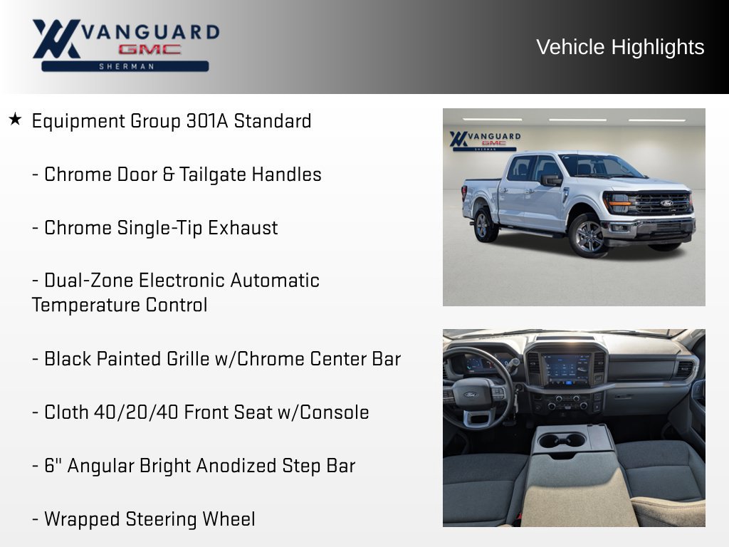 Used 2025 Ford F150 XLT w/ Equipment Group 301A Standard RWD image 5