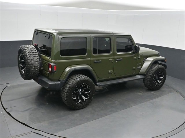 Used 2021 Jeep Wrangler Unlimited Sahara w/ Uconnect 4C Nav & Sound Group image 31