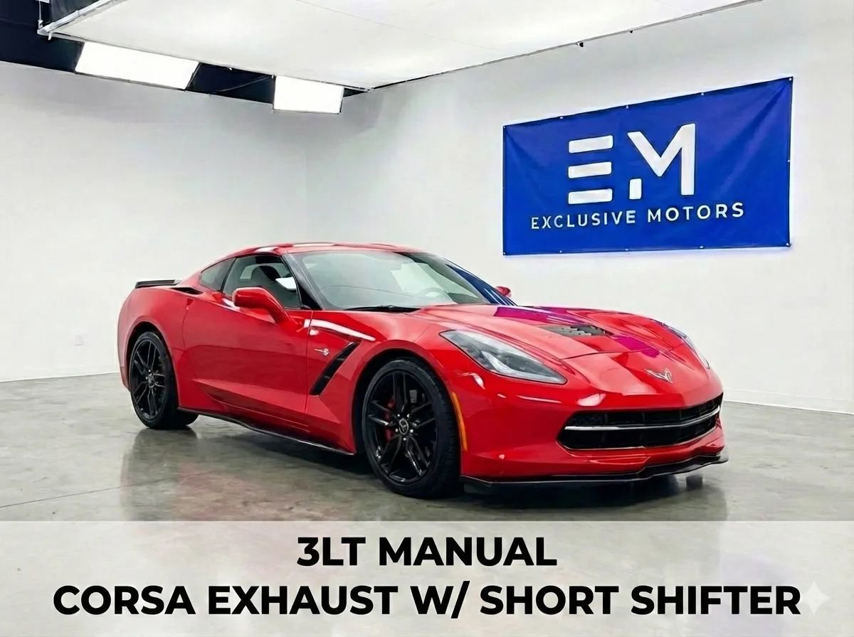 Used 2014 Chevrolet Corvette Stingray Coupe w/ 3LT Preferred Equipment Group image 1