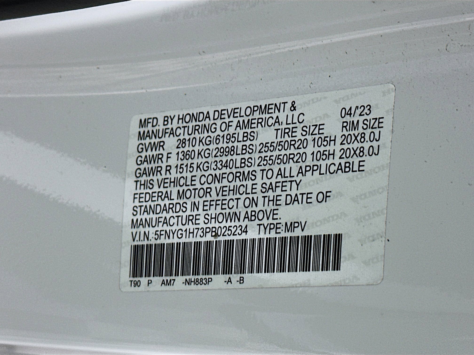 Used 2023 Honda Pilot Touring image 12