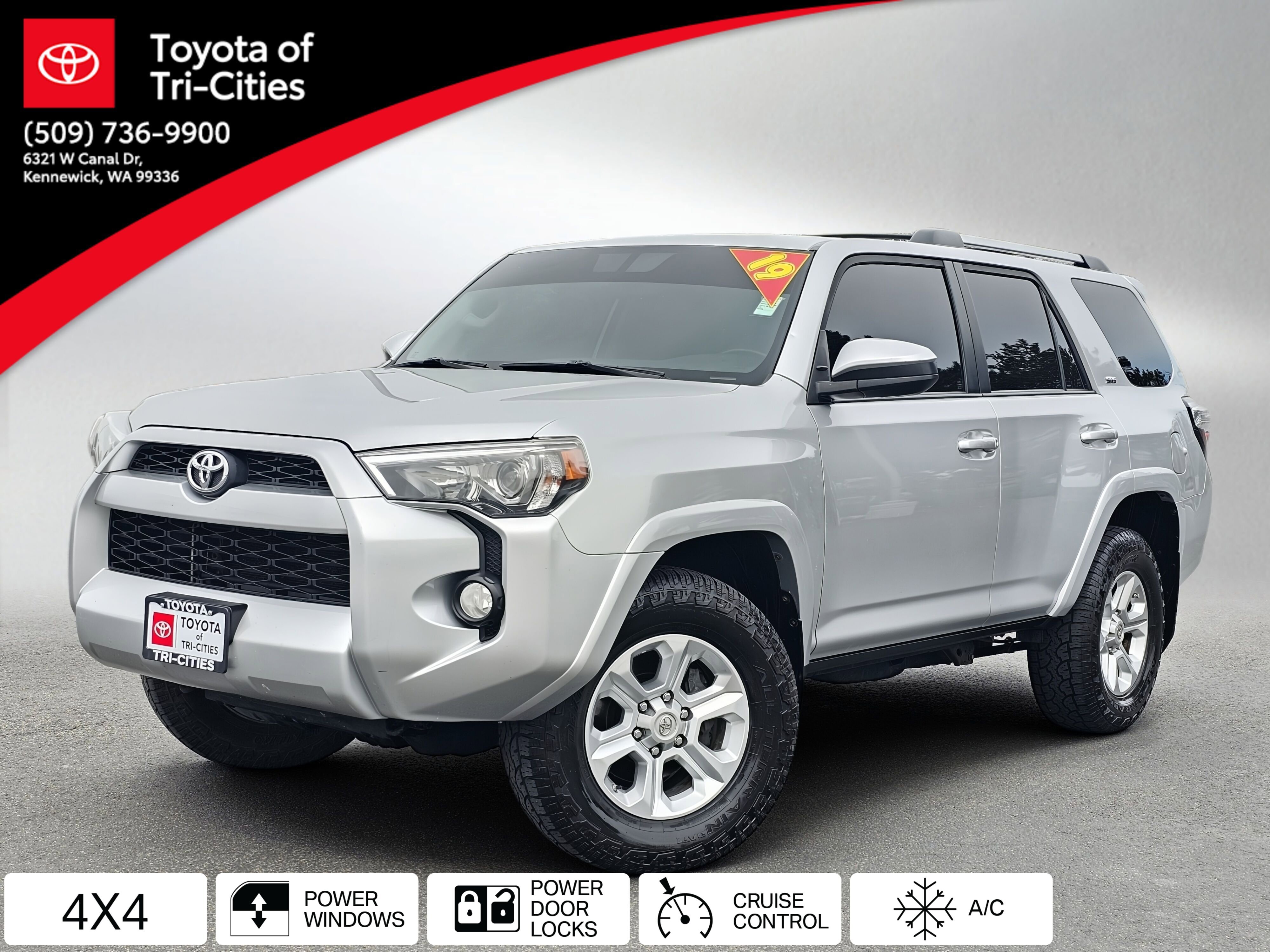 Used 2019 Toyota 4Runner SR5 AWD/4WD image 1