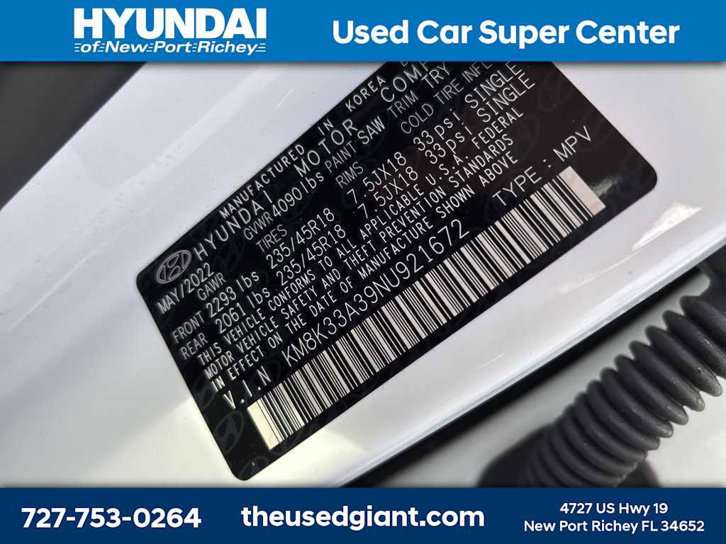 Certified 2022 Hyundai Kona N Line w/ Tech Package image 15