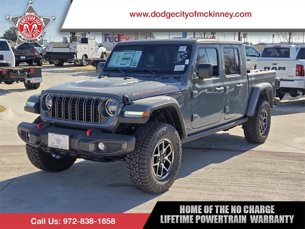 New 2025 Jeep Gladiator Rubicon w/ Convenience Group