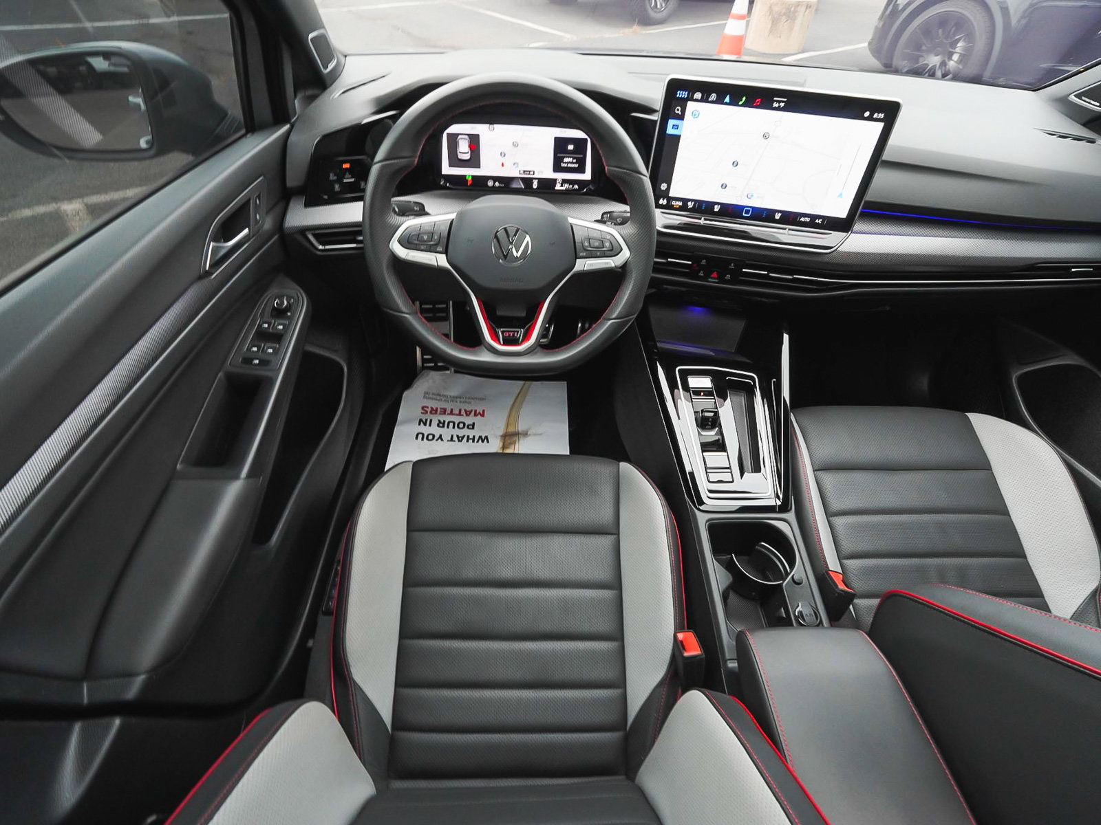 Used 2025 Volkswagen GTI SE w/ SE Leather Seating Package FWD image 49