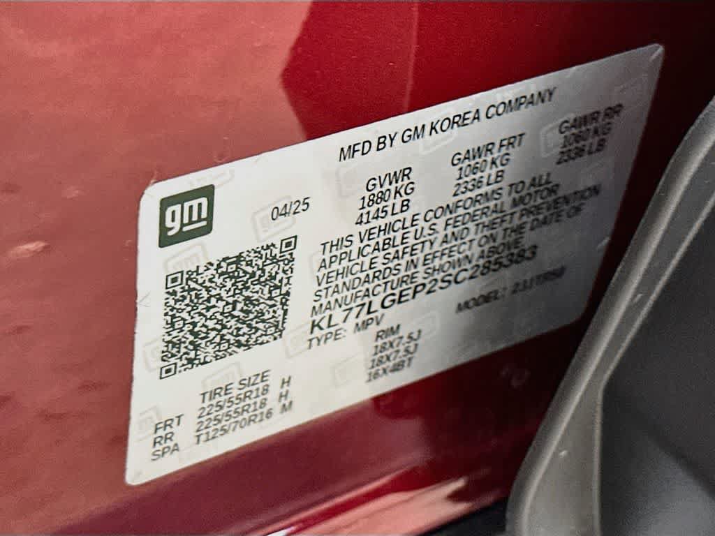Used 2025 Chevrolet Trax RS FWD image 22