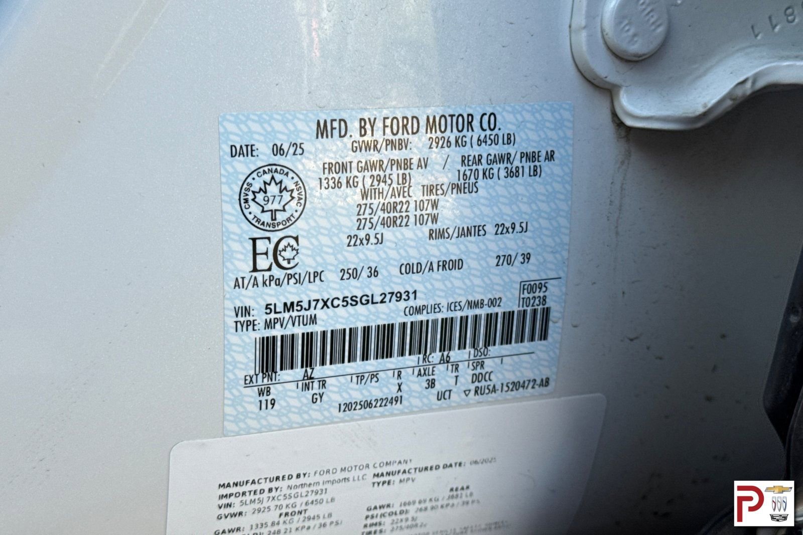 Used 2025 Lincoln Aviator Reserve w/ Luxury Package AWD/4WD image 37