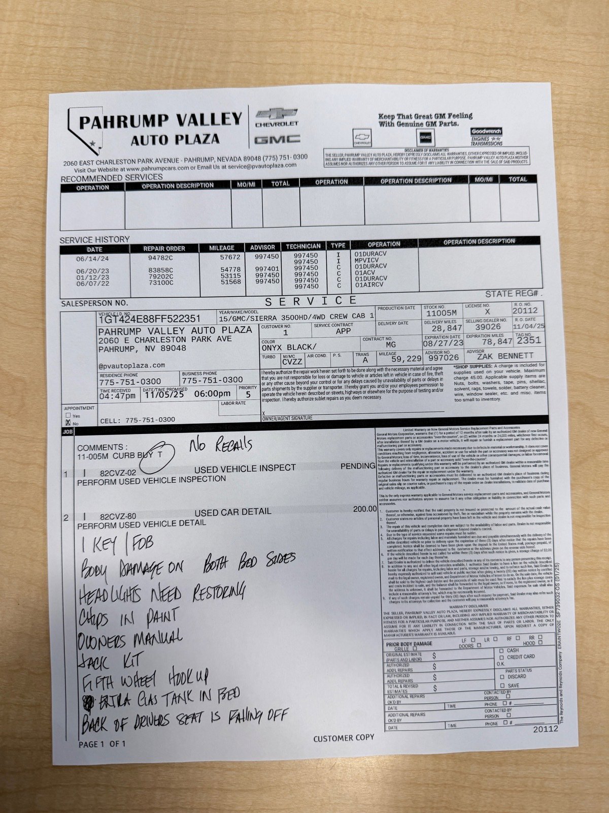 Used 2015 GMC Sierra 3500 Denali w/ Duramax Plus Package image 43