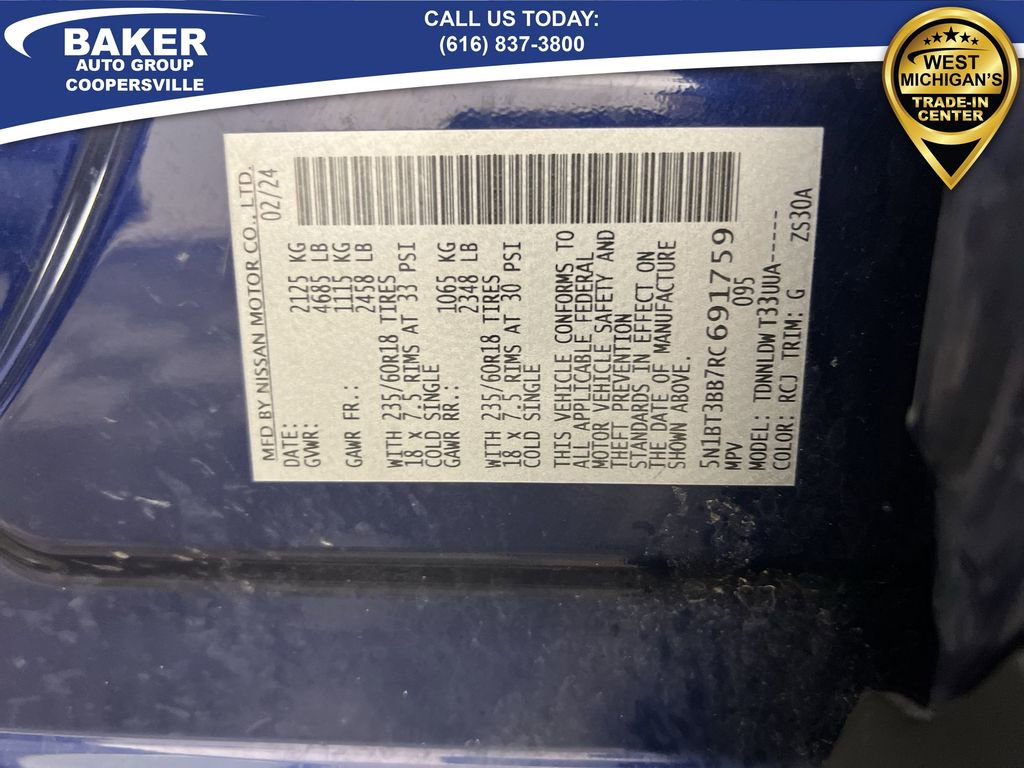 Used 2024 Nissan Rogue SV image 33