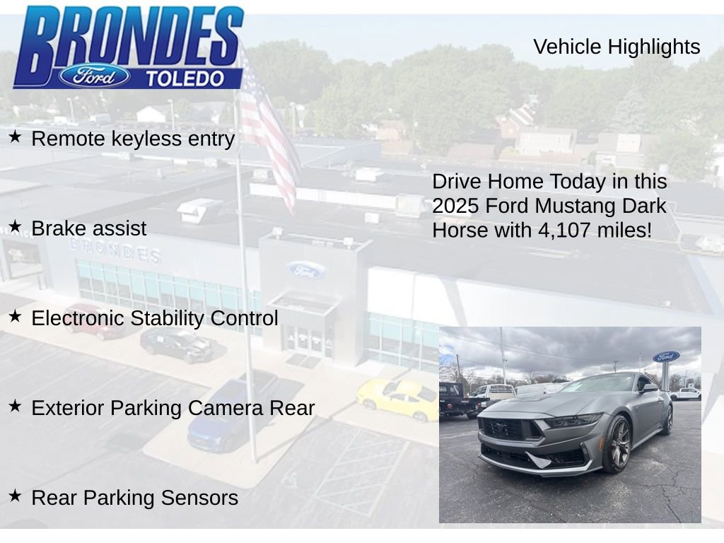 Used 2025 Ford Mustang Dark Horse RWD image 16