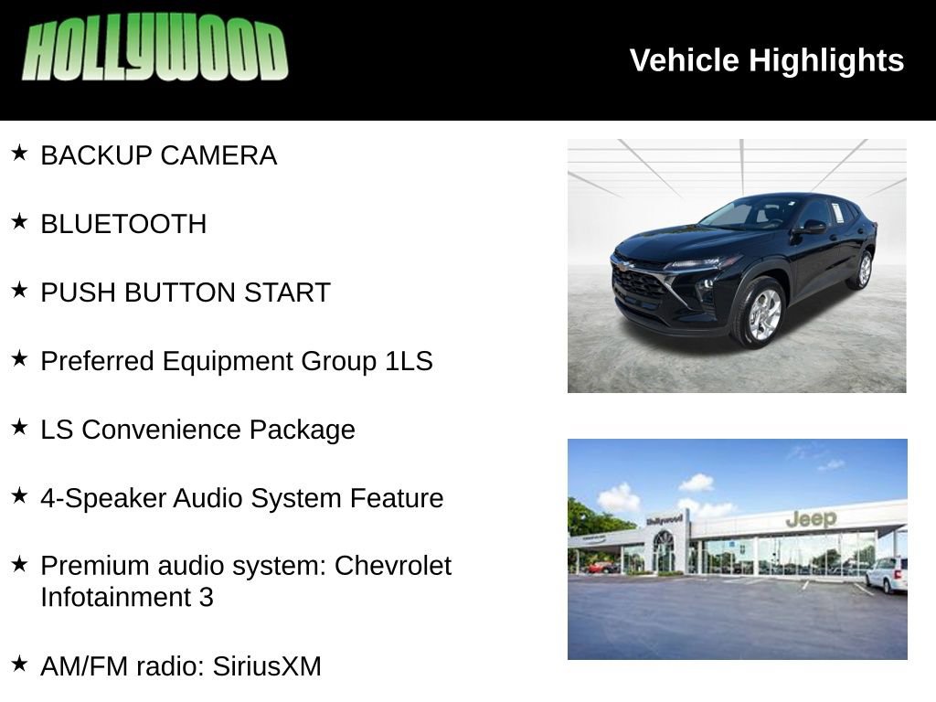 Used 2025 Chevrolet Trax LS w/ LS Convenience Package FWD image 3