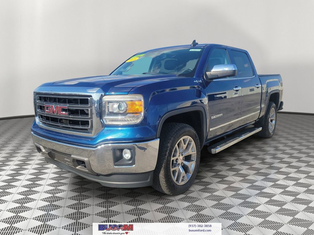 Used 2015 GMC Sierra 1500 SLT w/ SLT Crew Cab Value Package AWD/4WD image 3