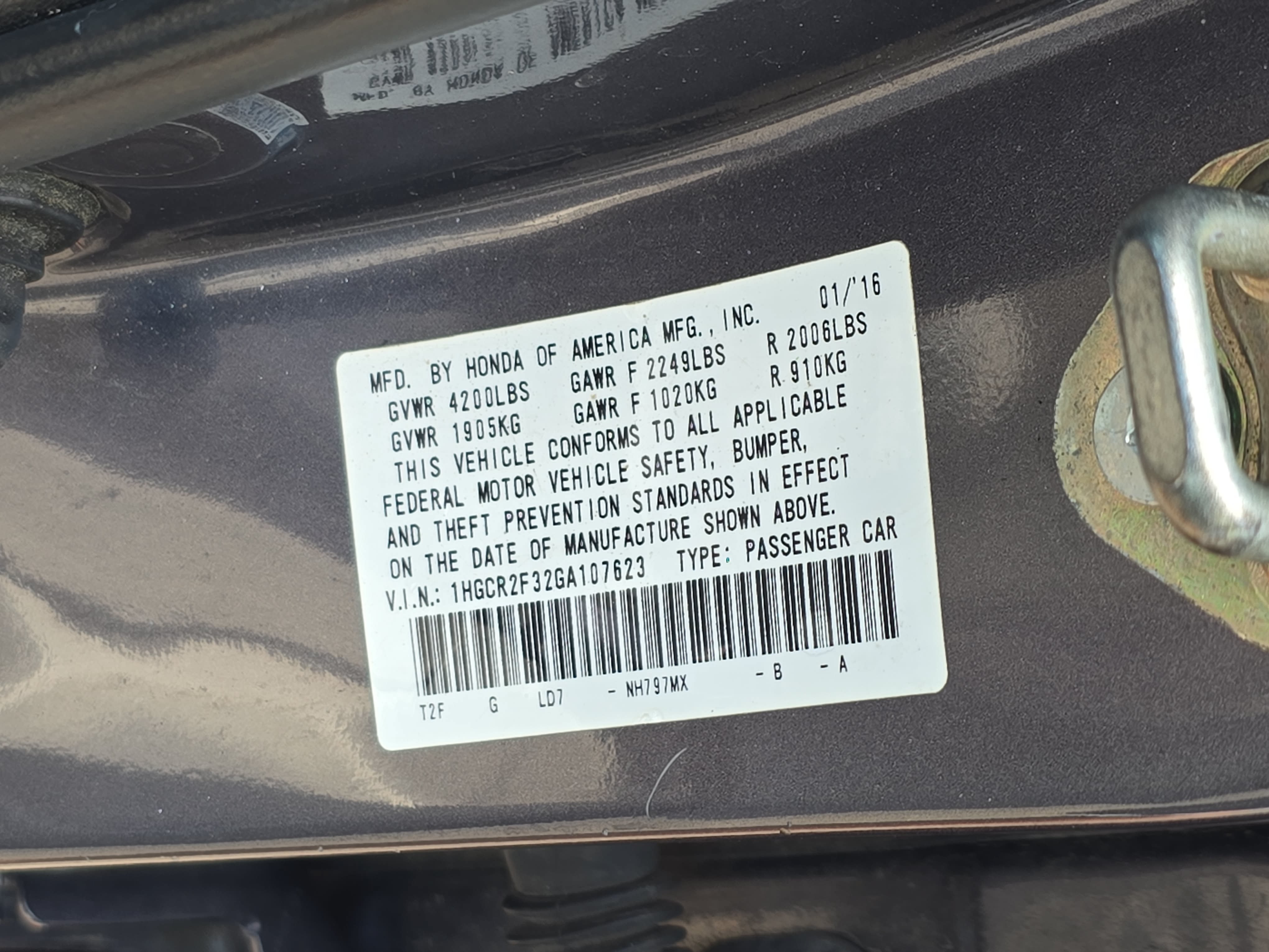 Used 2016 Honda Accord LX image 34