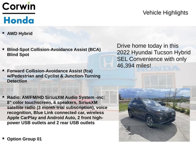Used 2022 Hyundai Tucson SEL AWD/4WD image 6