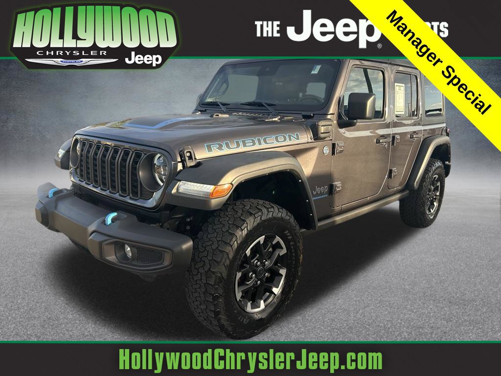 Certified 2024 Jeep Wrangler Unlimited Rubicon 4xe