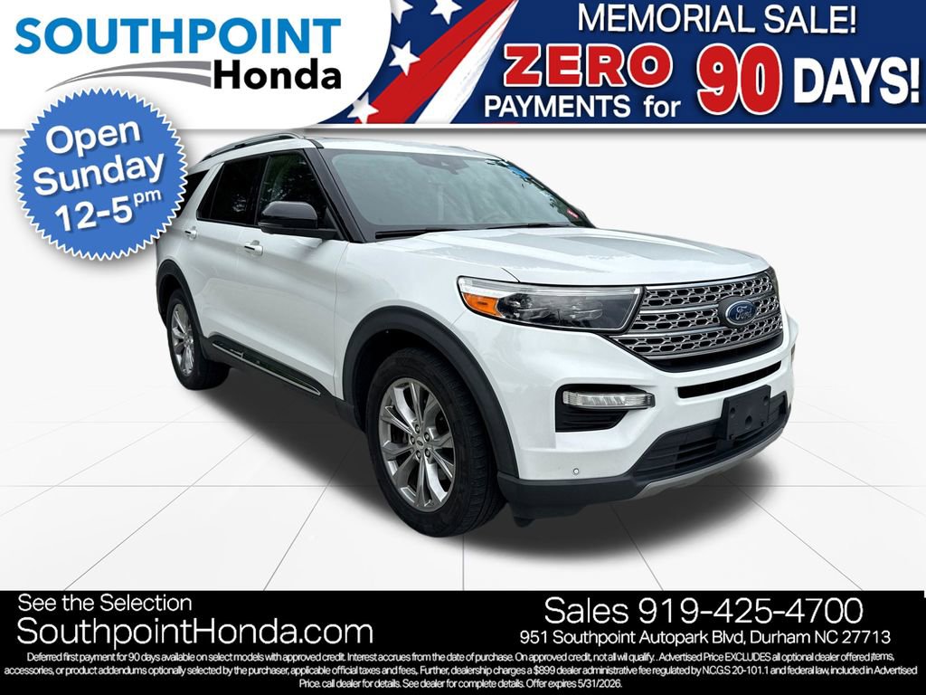 Used 2021 Ford Explorer Limited w/ Equipment Group 301A