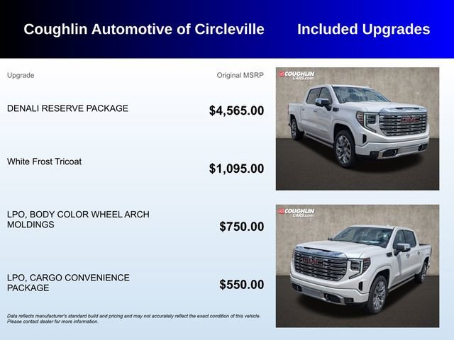Used 2024 GMC Sierra 1500 Denali w/ Denali Reserve Package AWD/4WD image 3