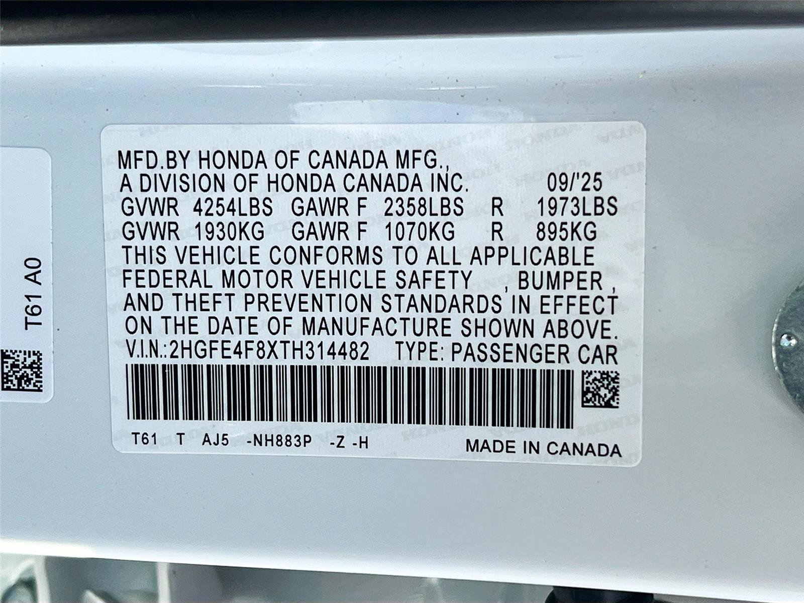 New 2026 Honda Civic Sport Touring image 33