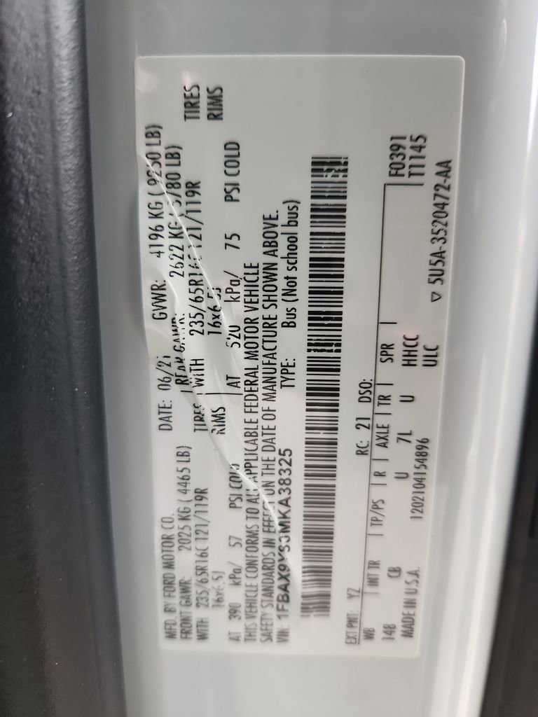 Used 2021 Ford Transit 350 XL image 23