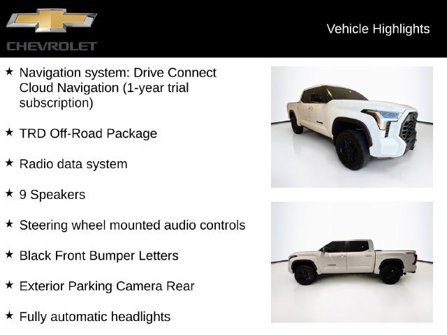 Used 2026 Toyota Tundra Limited w/ TRD Off-Road Package AWD/4WD image 5