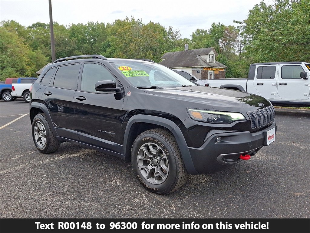 Used 2022 Jeep Cherokee Trailhawk w/ Sun, Sound & Nav Group image 1