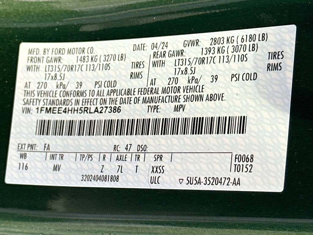 Used 2024 Ford Bronco Everglades image 32