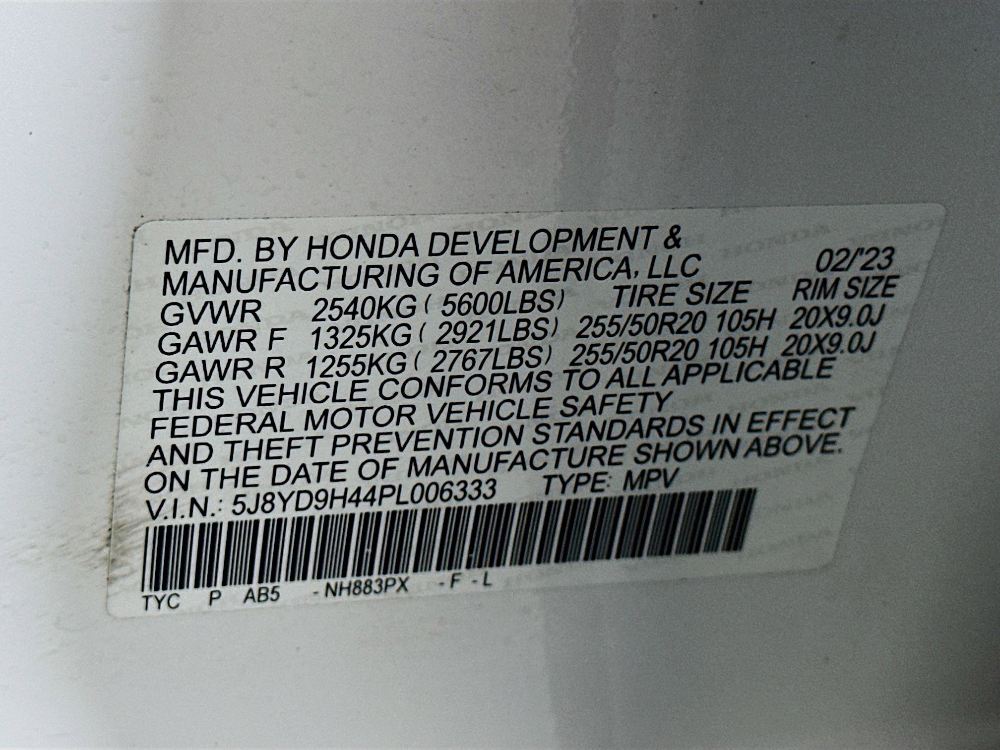 Used 2023 Acura MDX FWD w/ Technology Package image 12