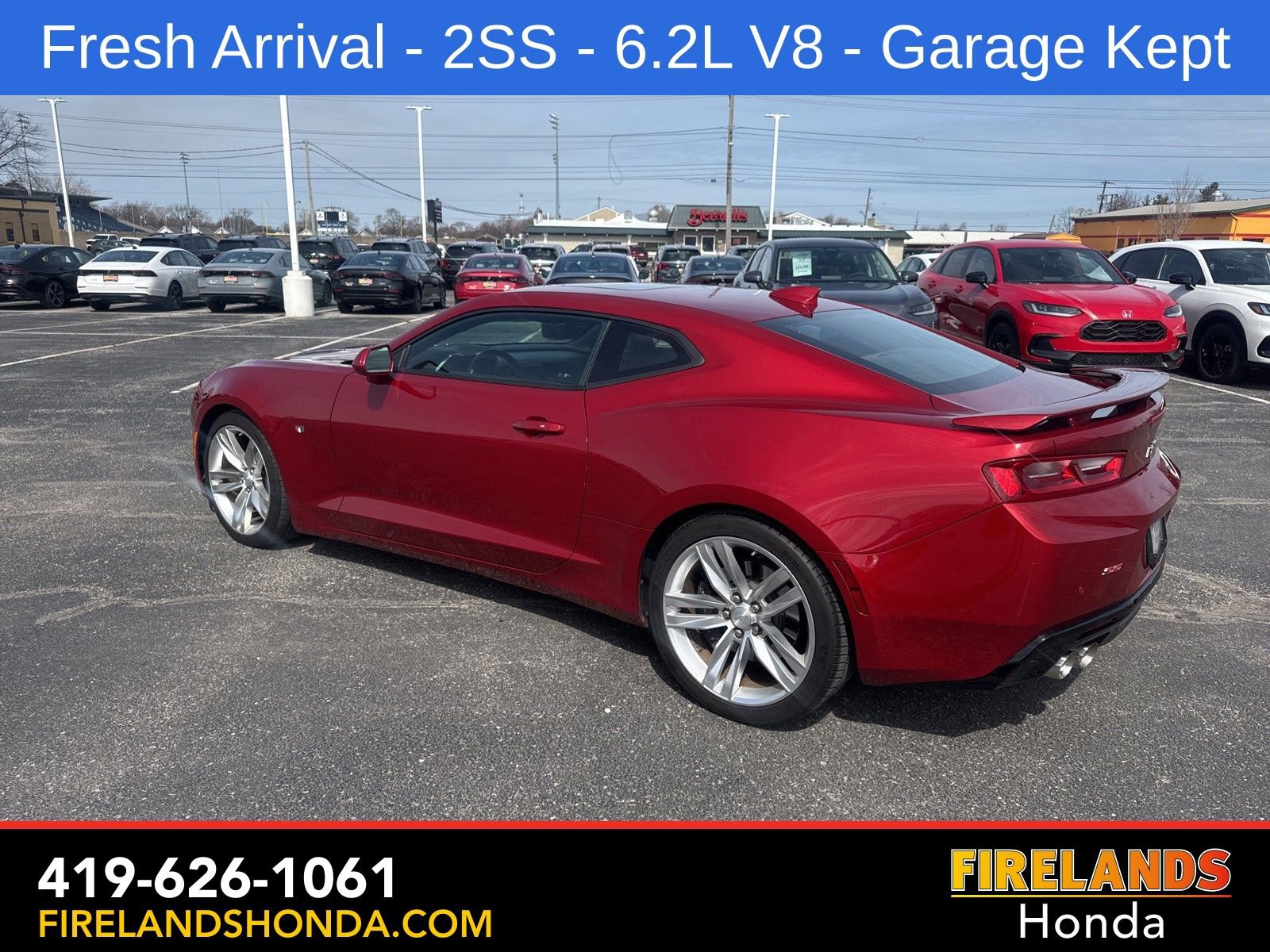 Used 2017 Chevrolet Camaro SS RWD image 3