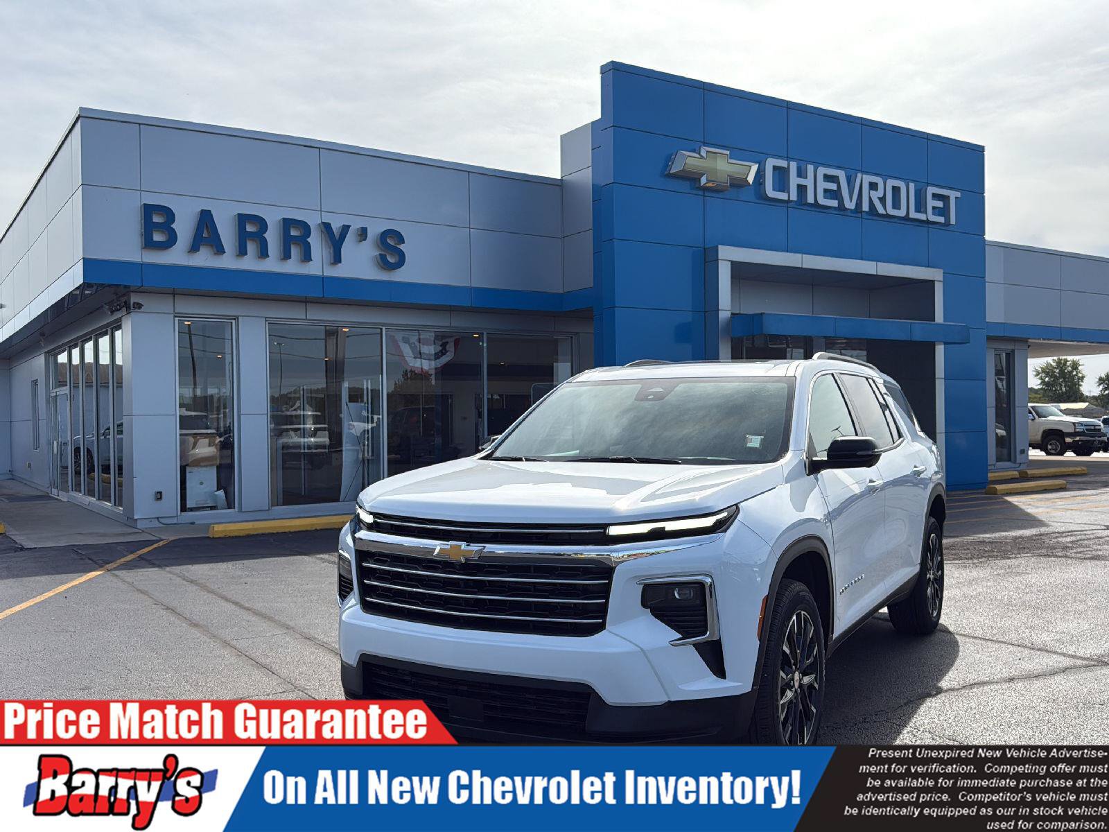 New 2026 Chevrolet Traverse LT w/ Sun and Wheel Package AWD/4WD image 1