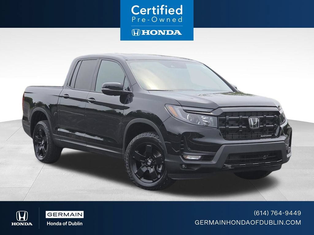 Certified 2024 Honda Ridgeline Black Edition