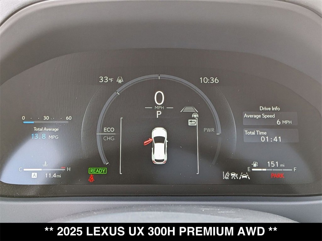 New 2025 Lexus UX 300h AWD w/ Cold Area Package image 16