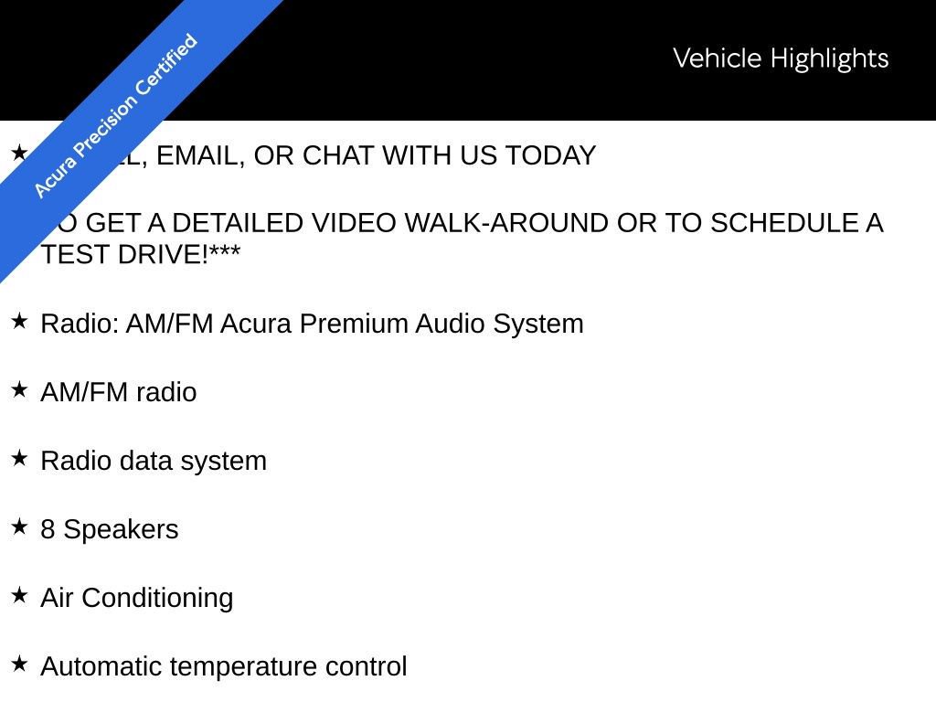 Used 2025 Acura ADX FWD image 44