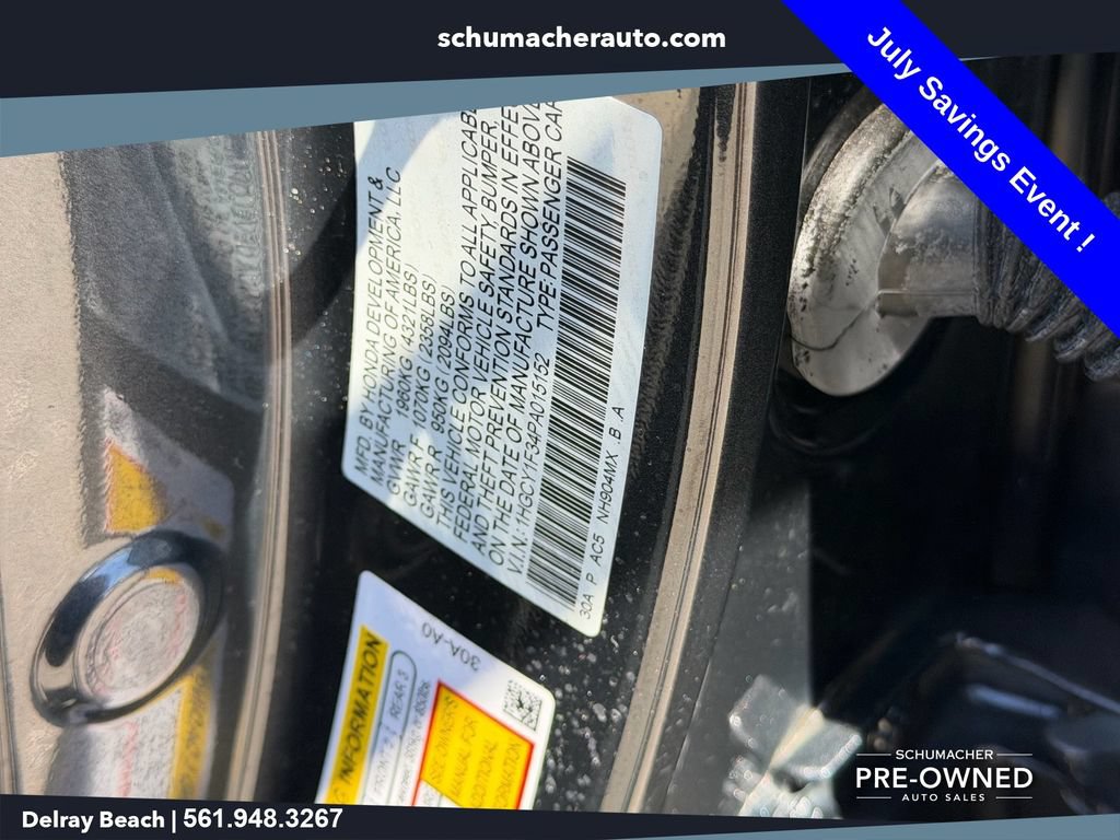 Used 2023 Honda Accord EX image 20