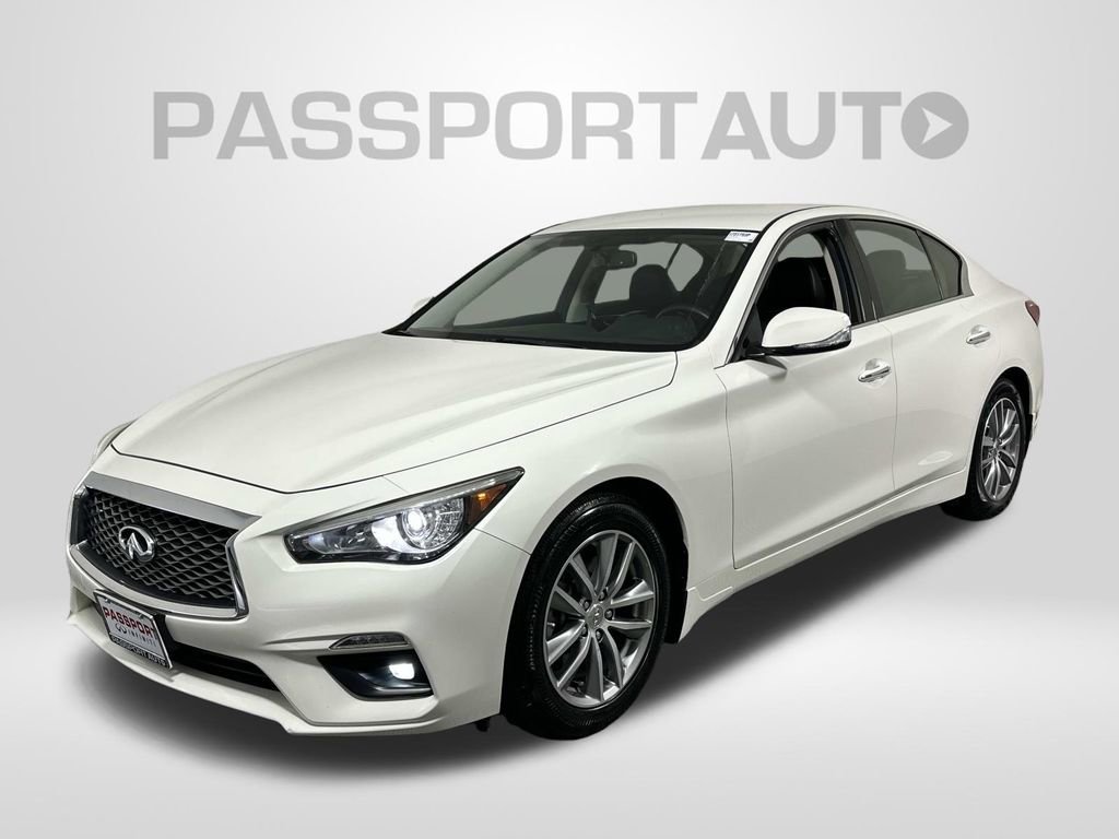 Used 2021 INFINITI Q50 Pure w/ Cargo Package image 1