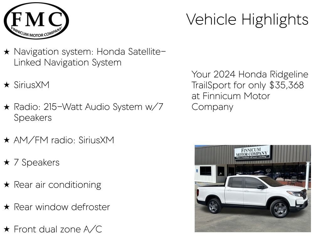 Used 2024 Honda Ridgeline TrailSport image 10