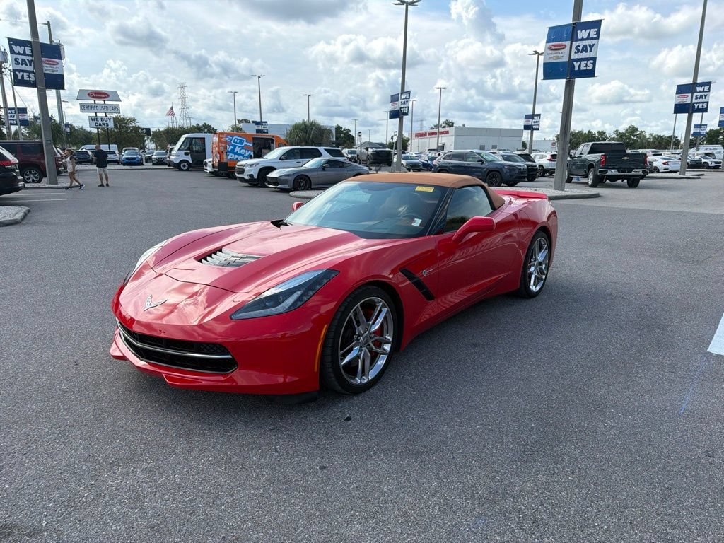 Used 2014 Chevrolet Corvette Stingray Convertible w/ 3LT Preferred Equipment Group RWD image 1