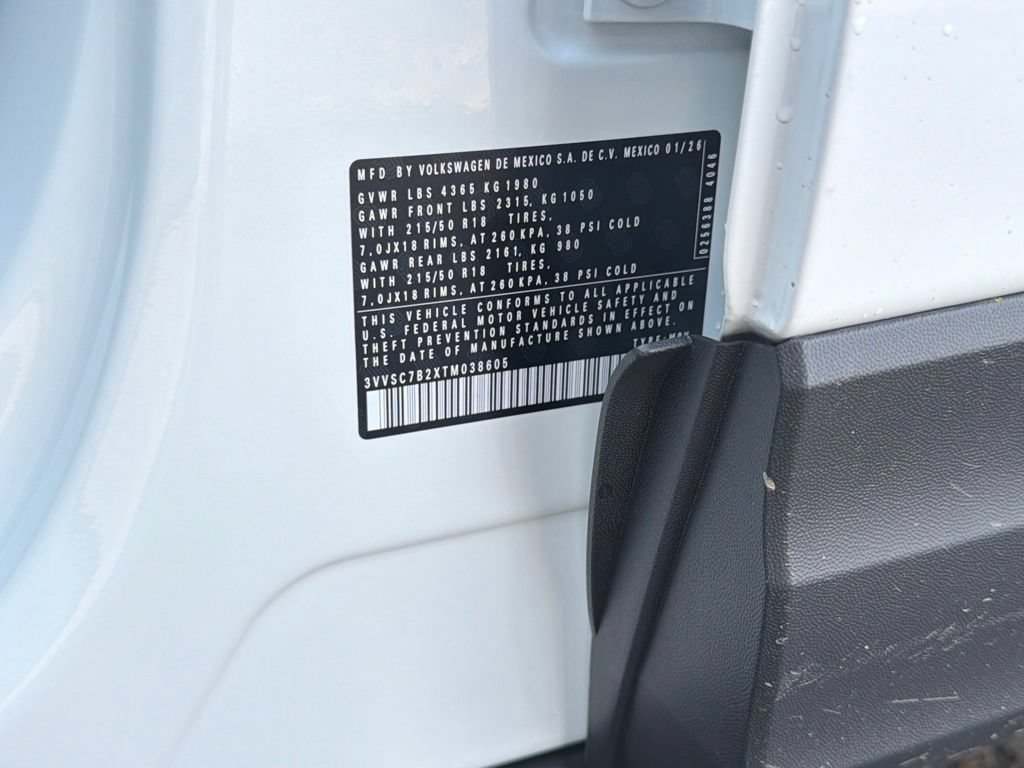 New 2026 Volkswagen Taos SE FWD image 25