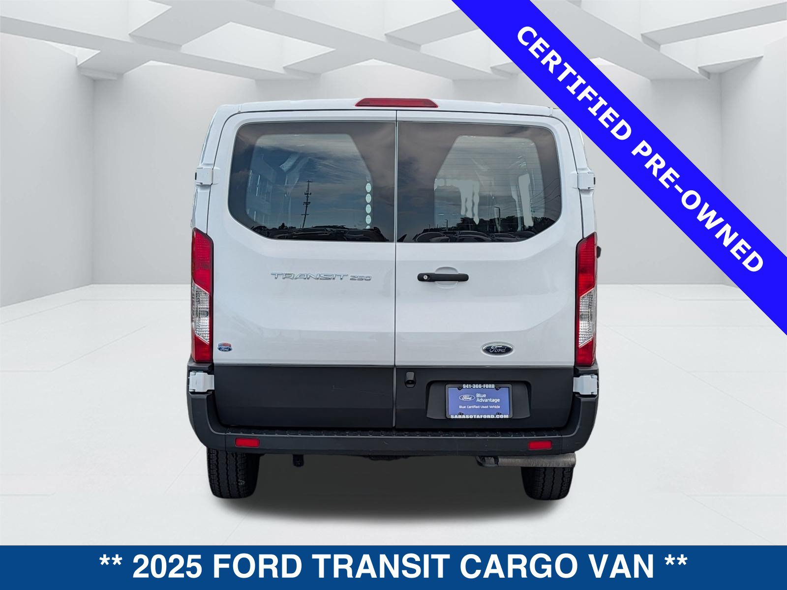 Certified 2025 Ford Transit 250 Low Roof w/ Exterior Upgrade Package RWD image 5