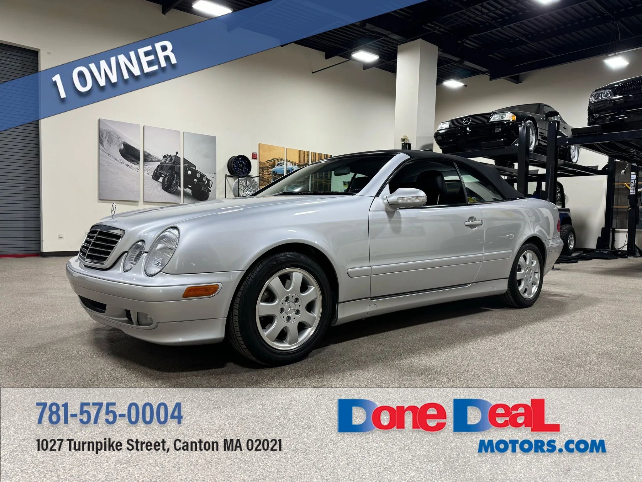 Used 2002 Mercedes-Benz CLK 320 Cabriolet image 1