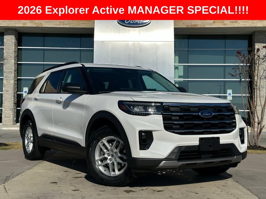 New 2026 Ford Explorer Active w/ Active Comfort Package RWD image 1