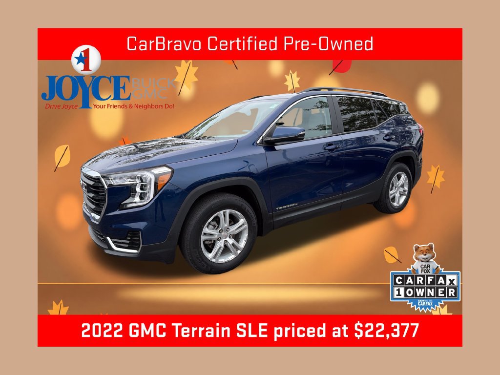 Certified 2022 GMC Terrain SLE w/ Driver Convenience Package