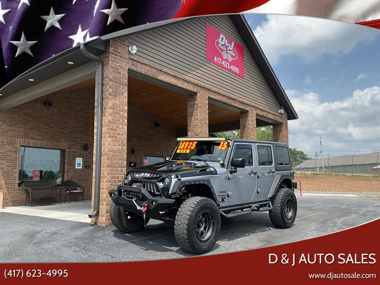 Used 2015 Jeep Wrangler Unlimited Sport w/ Quick Order Package 24S AWD/4WD image 1