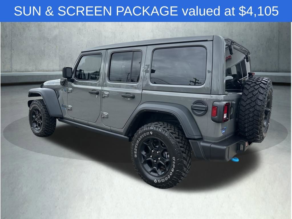 Used 2023 Jeep Wrangler Unlimited w/ Sun & Screen Package image 4
