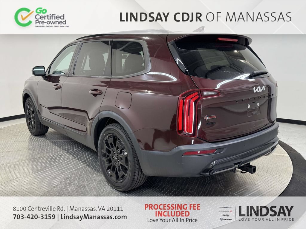 Used 2022 Kia Telluride SX w/ Nightfall Edition Package AWD/4WD image 6