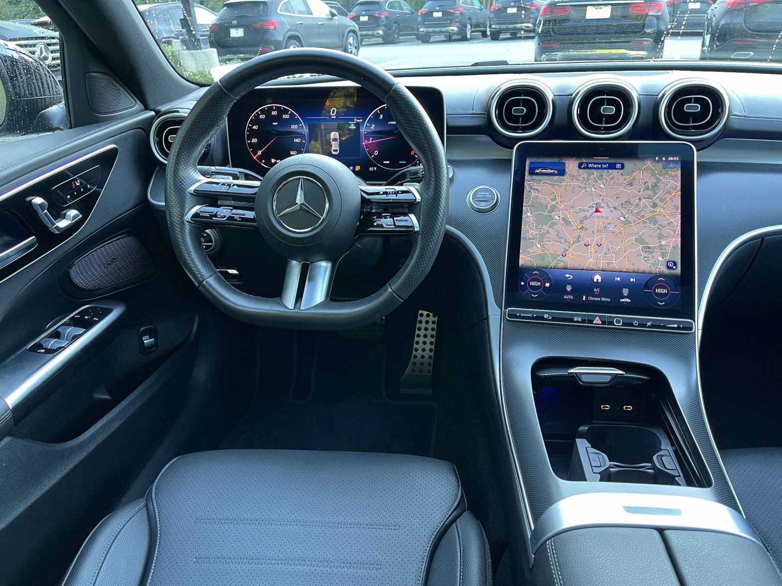 Certified 2025 Mercedes-Benz C 300 Sedan w/ AMG Line w/ Night Package image 41