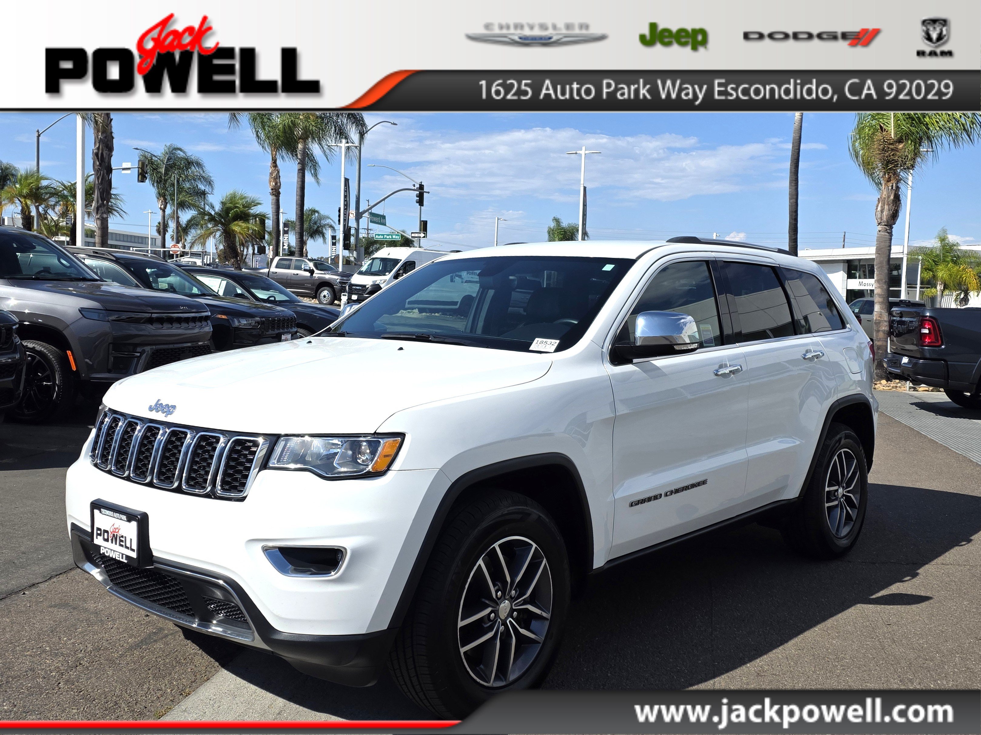 Used 2017 Jeep Grand Cherokee Limited w/ Trailer Tow Group IV
